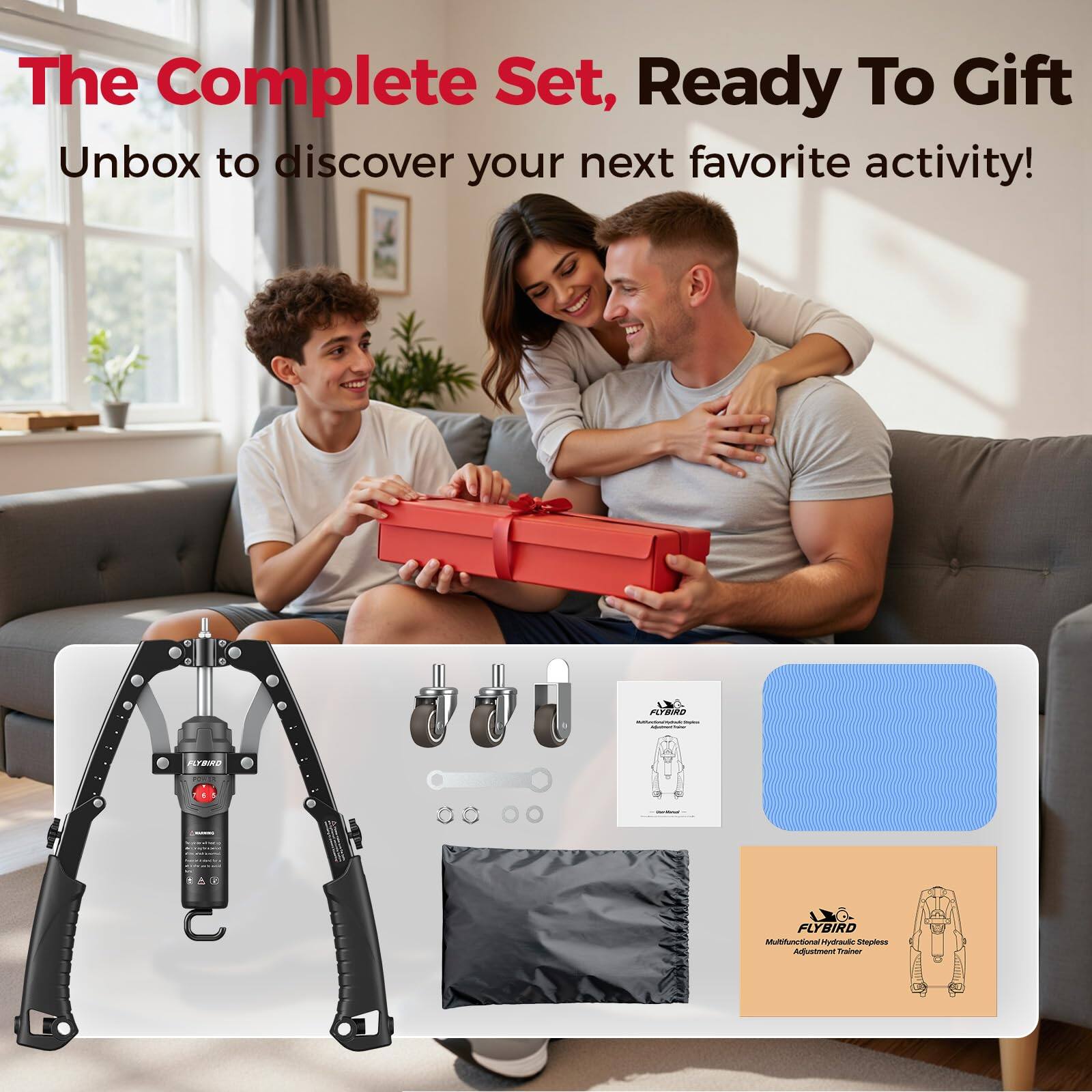 The Complete Set, Ready To Gift  
Unbox to discover your next favorite activity!