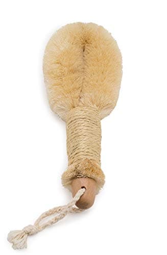 DORLUKFU - Bath & Shower Dry Skin and Body Sisal Brush | Naturals Fibers to Improve Blood Circulation, Exfoliate Skin, and Reduce