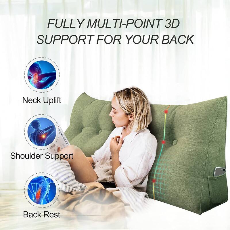 FULLY MULTI-POINT 3D SUPPORT FOR YOUR BACK

- Neck Uplift
- Shoulder Support
- Back Rest