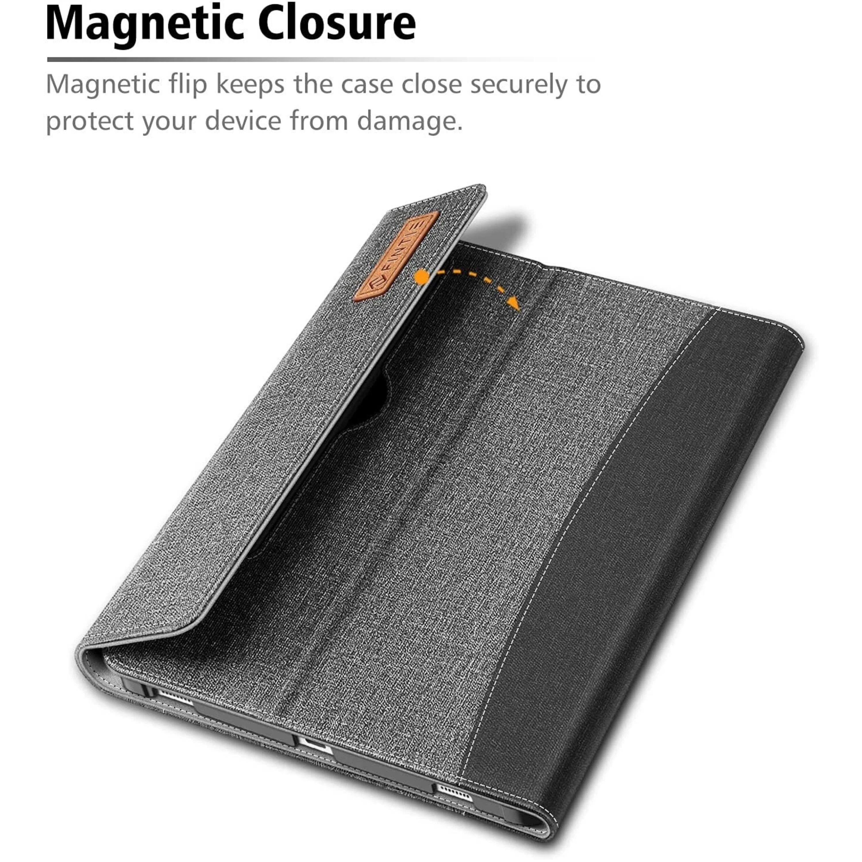 Magnetic Closure

Magnetic flip keeps the case close securely to protect your device from damage.