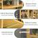 - Bamboo Wood: Exquisite and durable
- Side & Rear Fences: Prevent items from falling
- Bottom Crossbar: Increase load-bearing capacity
- Anti-tilt Devices: Ensure more stable use