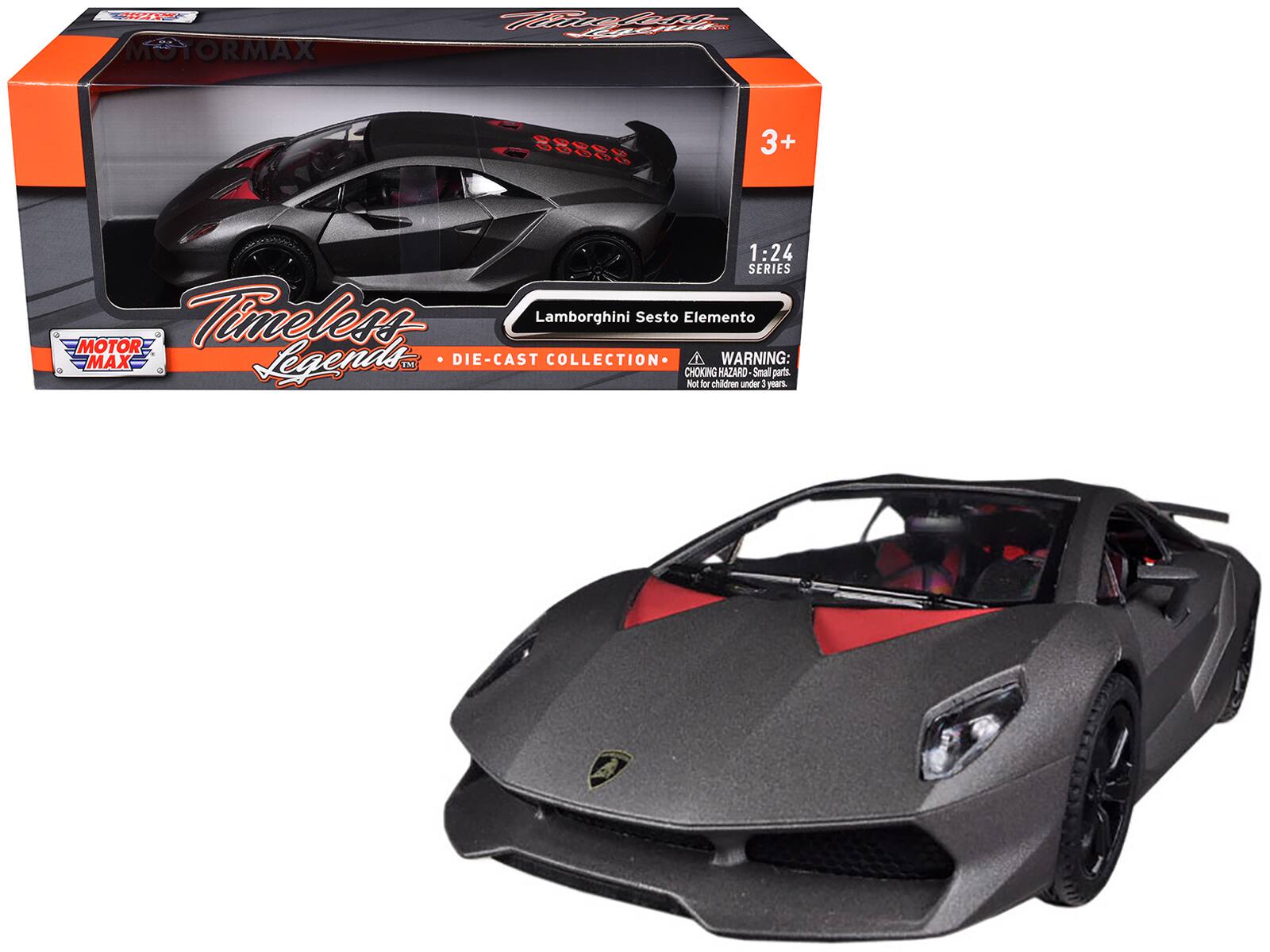 Lamborghini Sesto Elemento Carbon 1/24 Diecast Car Model by Motormax price history on PriceWatchPro
