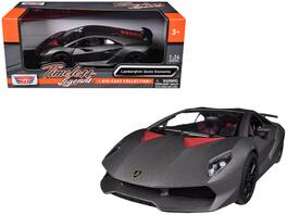 Lamborghini Sesto Elemento Carbon 1/24 Diecast Car Model by Motormax - Black