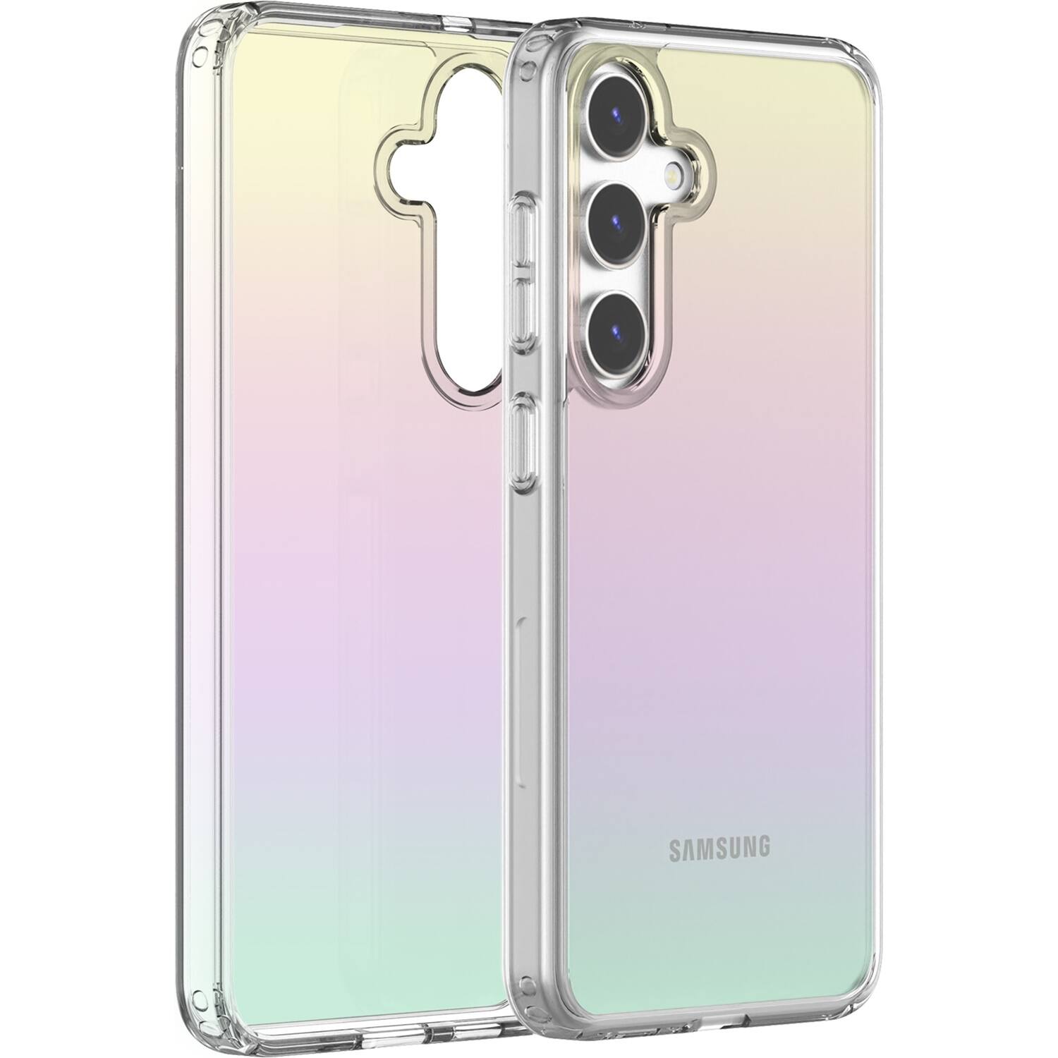Alt View 11. SaharaCase - Inspire Series Hard Shell Case for Samsung Galaxy A35 5G - Transparent Gradient.