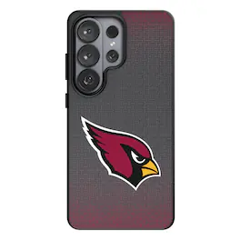 Keyscaper - NFL - Arizona Cardinals Linen Galaxy Magnetic Bump Case - S25 - Black