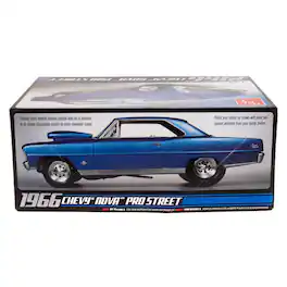 Round2 - AMT: 1:25 Scale Model Kit - 1966 Chevy Nova Pro Street