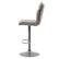Alt View Zoom 13. CorLiving - Palmer Adjustable High Back Barstool (set of 2) - Gray.