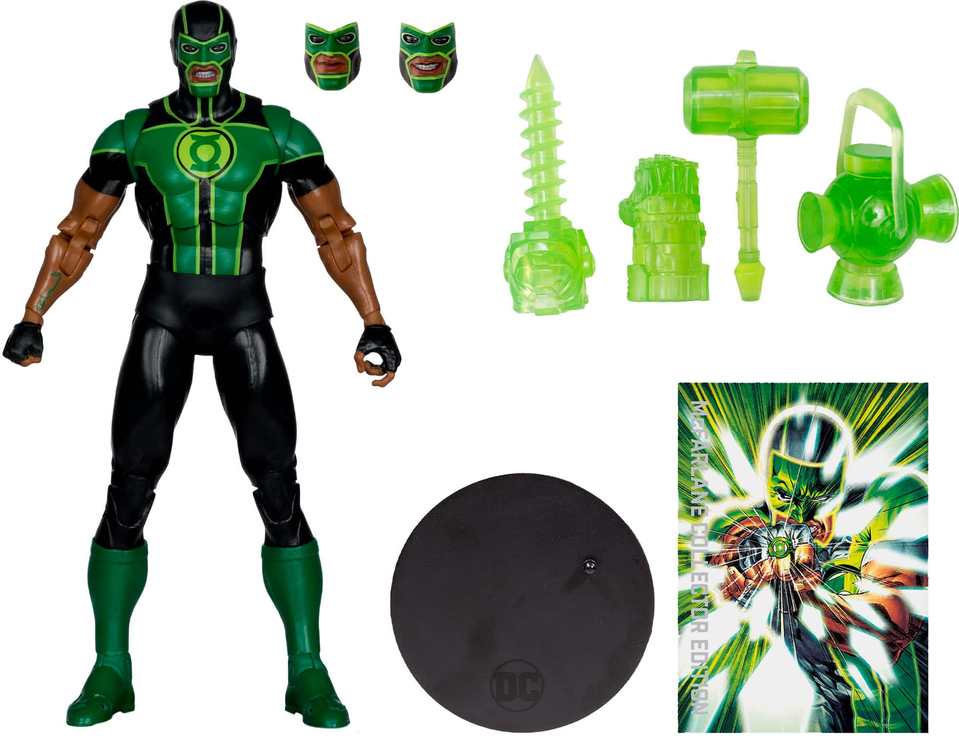 McFarlane Toys - DC Multiverse 7" Green Lantern (Simon Baz) Figure - McFarlane Collector Edition #26 - Front_Zoom