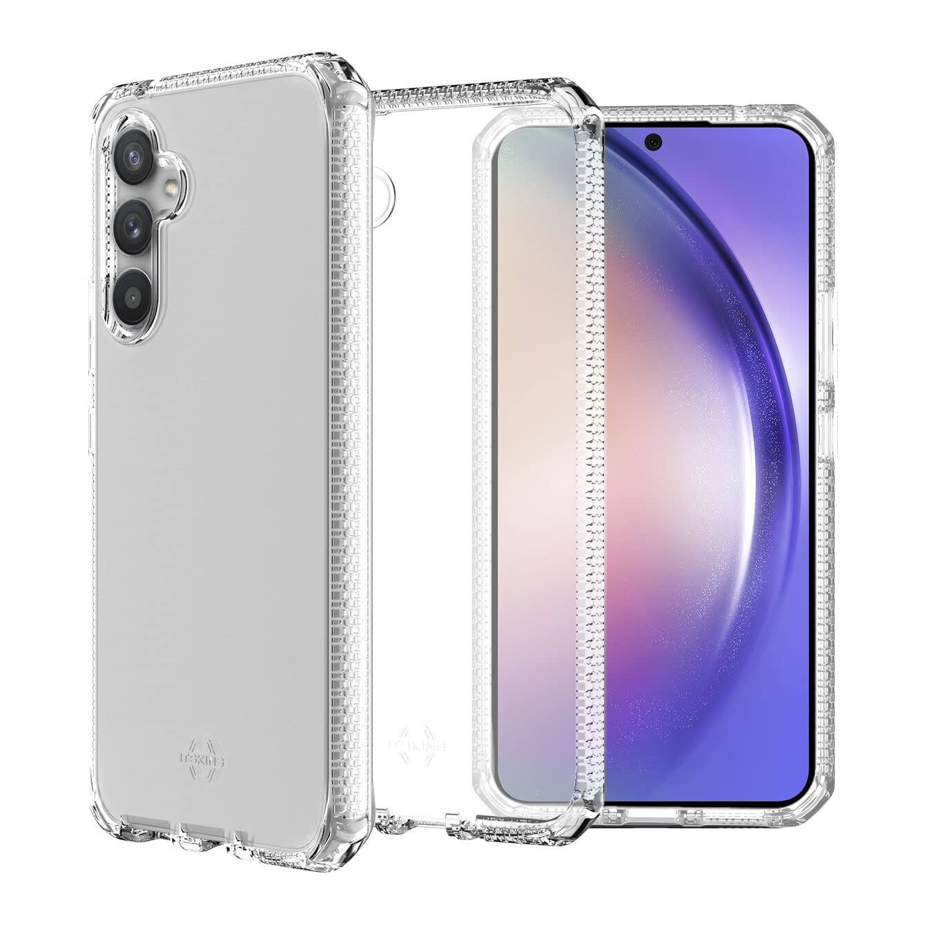 Front. Itskins - ITSkins Spectrum-R Clear for Samsung Galaxy A54 5G - CLEAR.