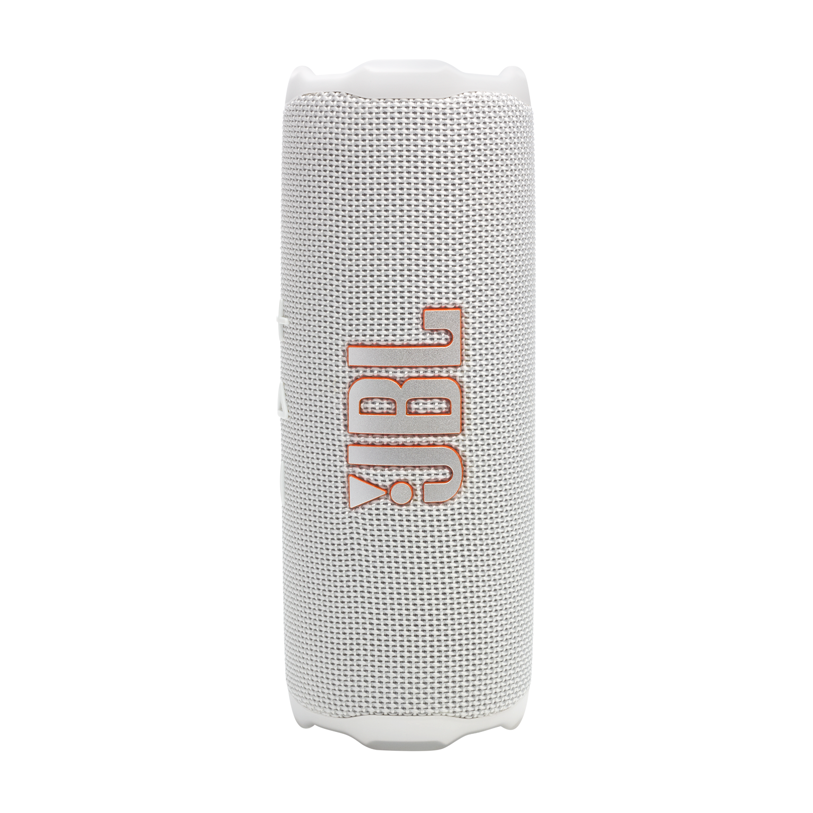 Front. JBL - JBL Flip 7 - Portable waterproof and drop-proof speaker - 2025 - White.