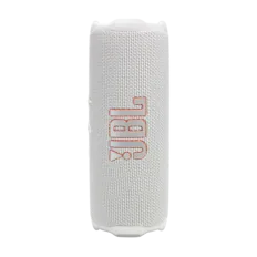 Front. JBL - JBL Flip 7 - Portable waterproof and drop-proof speaker - 2025 - White.