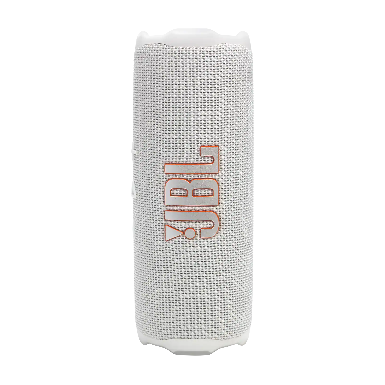 Front. JBL - JBL Flip 7 - Portable waterproof and drop-proof speaker - 2025 - White.