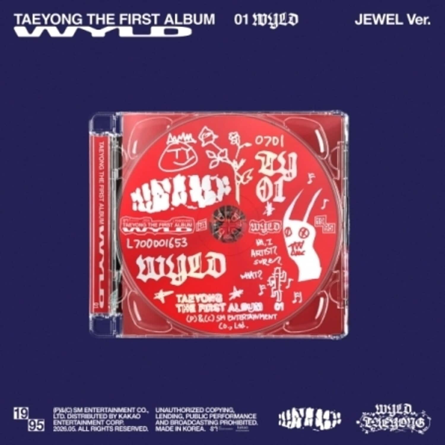 Taeyong - Wyld- Jewel Case Version   - COMPACT DISCS [CD] price history on PriceWatchPro