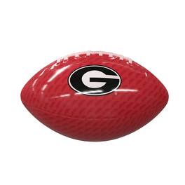 Logo Brands - Georgia Bulldogs Rubber Glossy Mini Football - Multicolor
