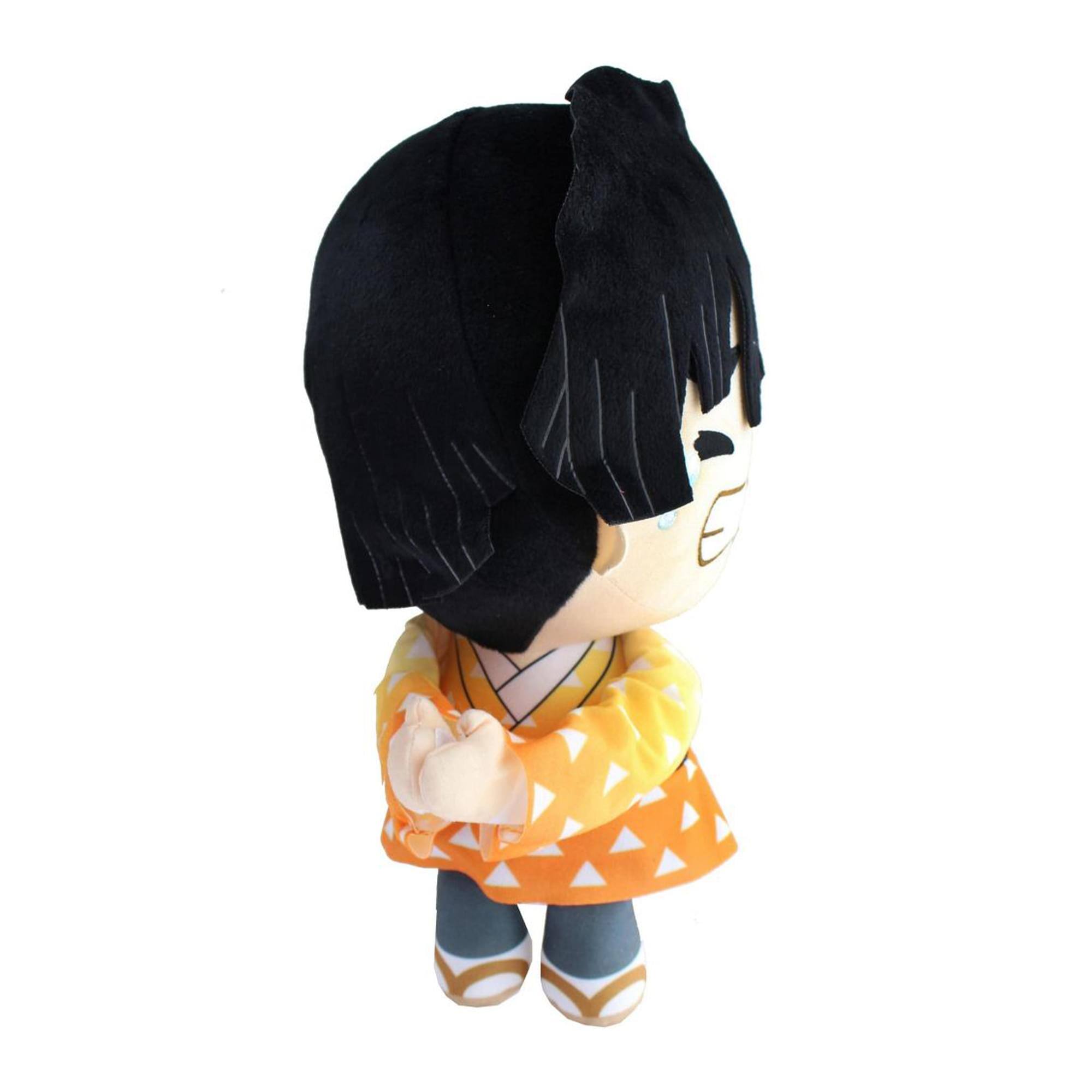 Alt View 1. Banpresto - Demon Slayer Super Big 11 Inch Character Plush | Zenitsu Agatsuma - Orange.