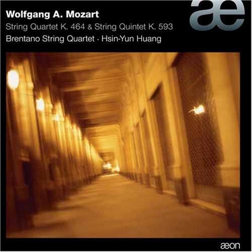 Wolfgang A. Mozart  
String Quartet K. 464 & String Quintet K. 593  
Brentano String Quartet • Hsin-Yun Huang  

aeon