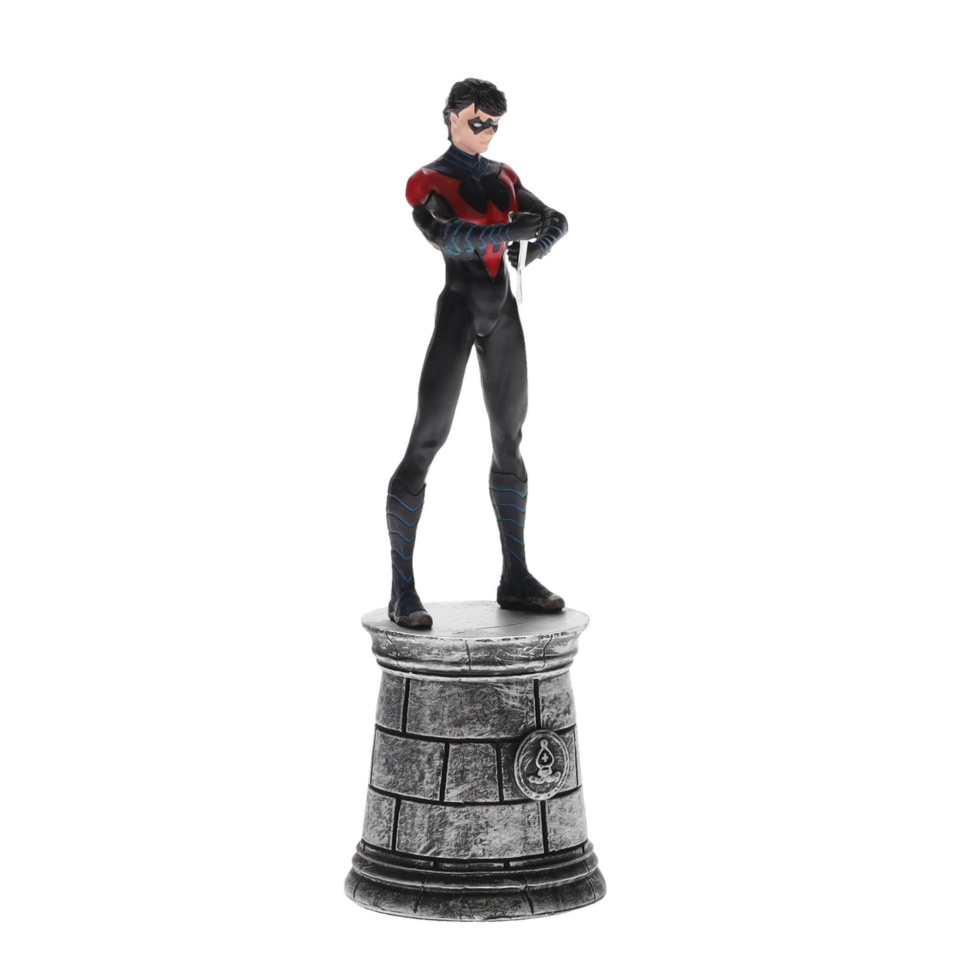 Alt View 4. Toynk - DC Chess Collection #14 Nightwing (Bishop) | Chess Piece Only - Black.