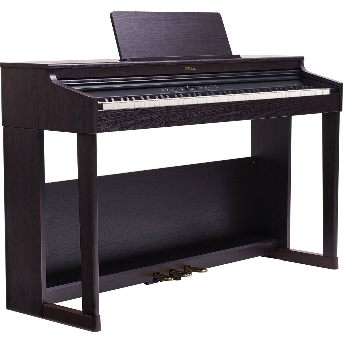 Alt View 2. Roland - Roland RP701 88 Keys SuperNATURAL Digital Piano, Dark Rosewood.