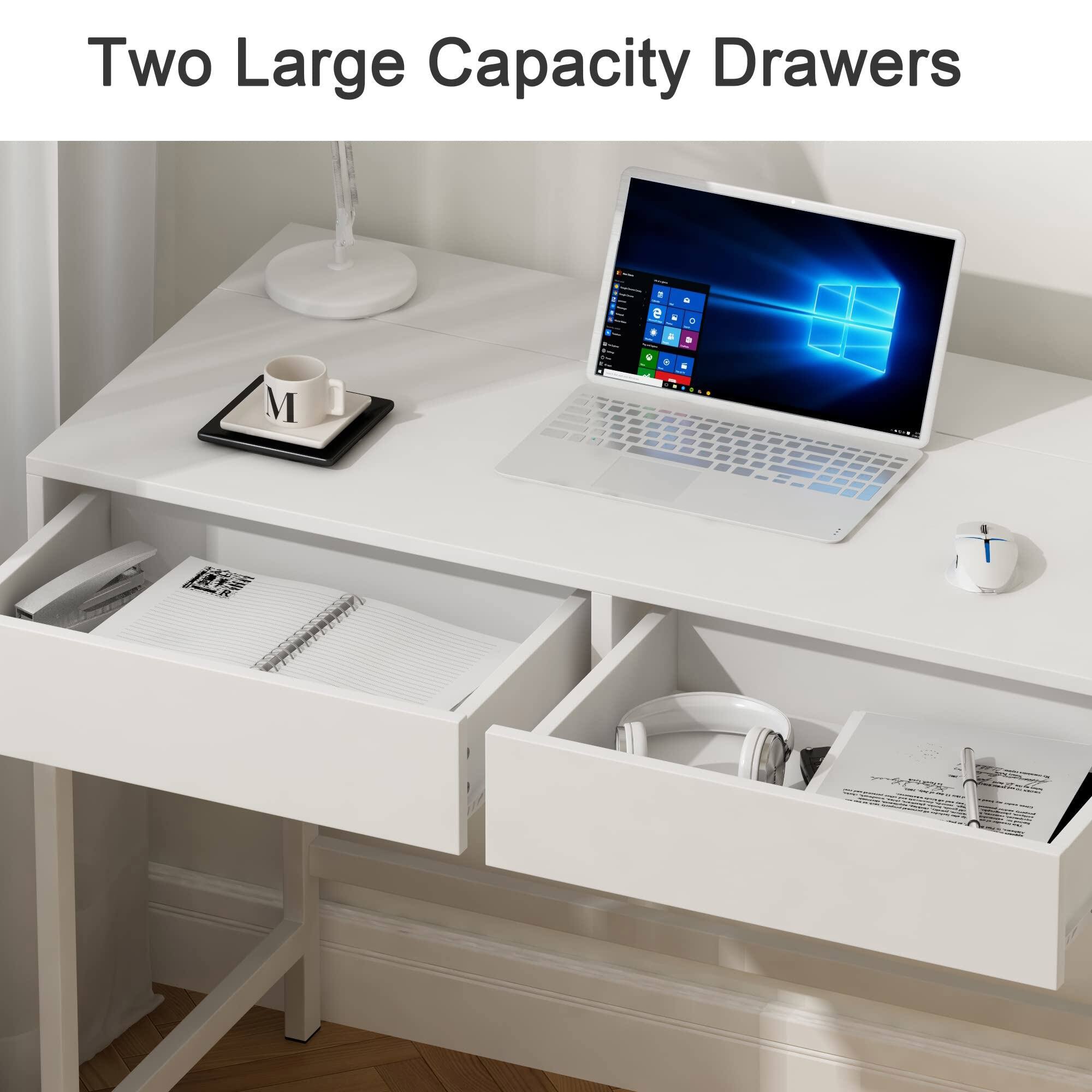 Two Large Capacity Drawers
