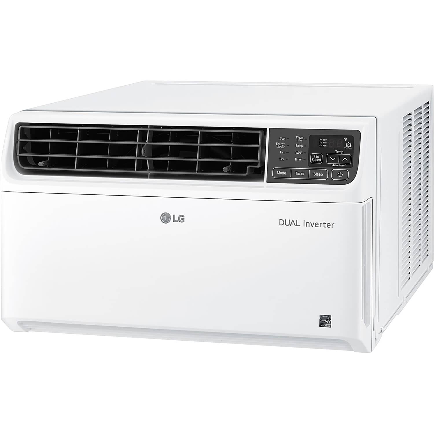 The text on the image reads: "LG DUAL Inverter."