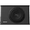 Front. AudioControl - Space Series 10” Single-Voice-Coil 2-Ohm Loaded Sealed Subwoofer Enclosure - Black.