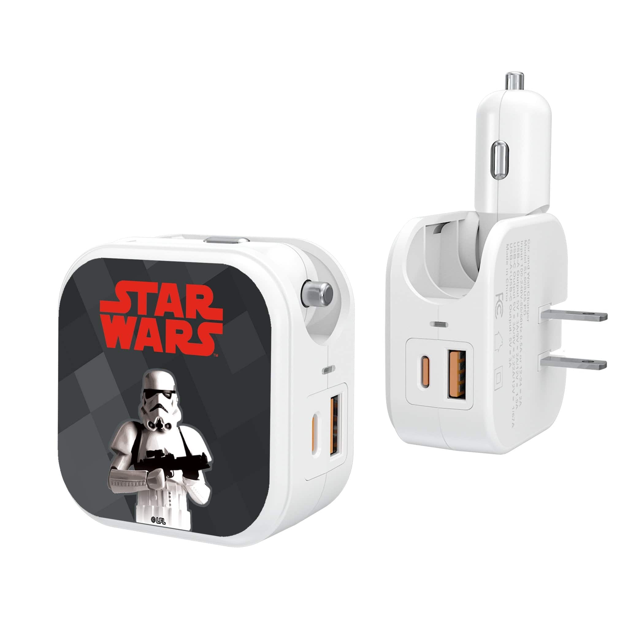 Keyscaper - Star Wars: A New Hope Color Block 2 in 1 USB Charger - Stormtrooper