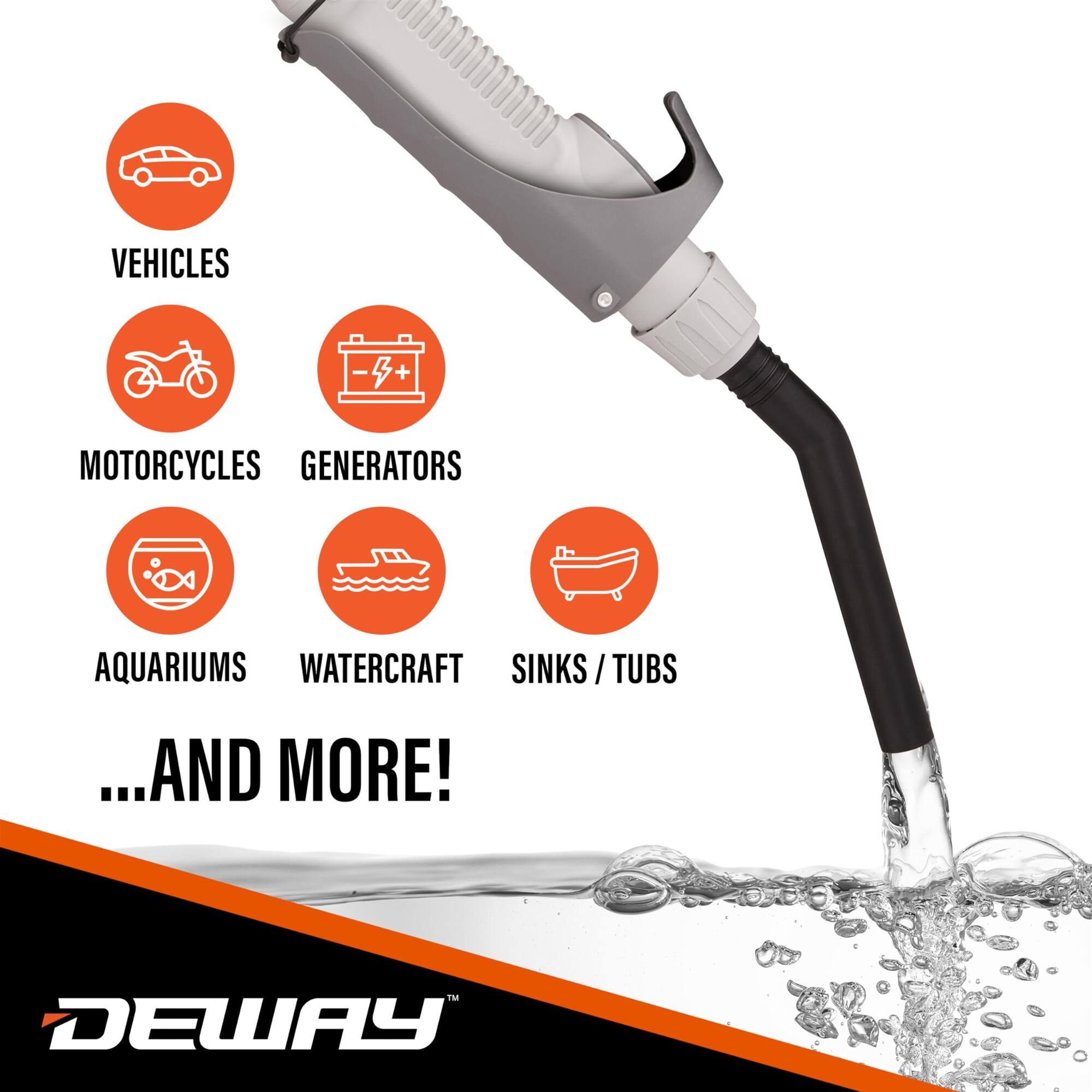 VEHICLES - MOTORCYCLES - GENERATORS - AQUARIUMS - WATERCRAFT - SINKS / TUBS - I TUBS - ...AND MORE! - DEWAY