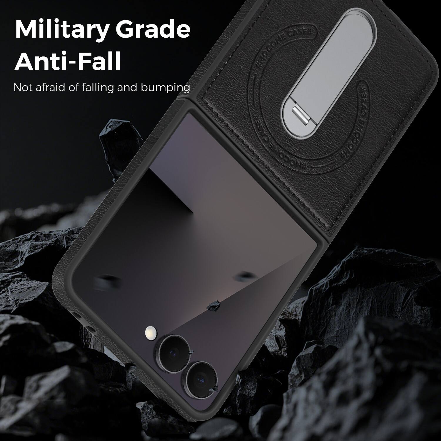 Military Grade Anti-Fall  
Not afraid of falling and bumping