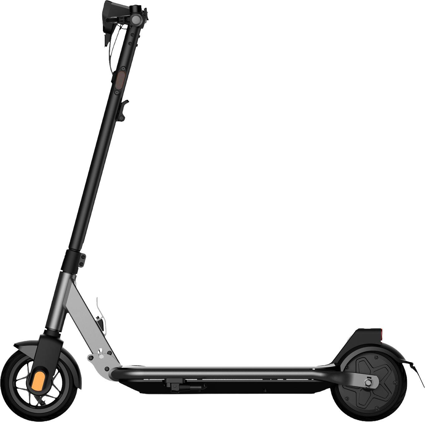 Angle. NIU - KQi1 Pro Foldable Electric Kick Scooter w/ 18 mi Max Range & 15.5 mph Max Speed - Midnight Black.