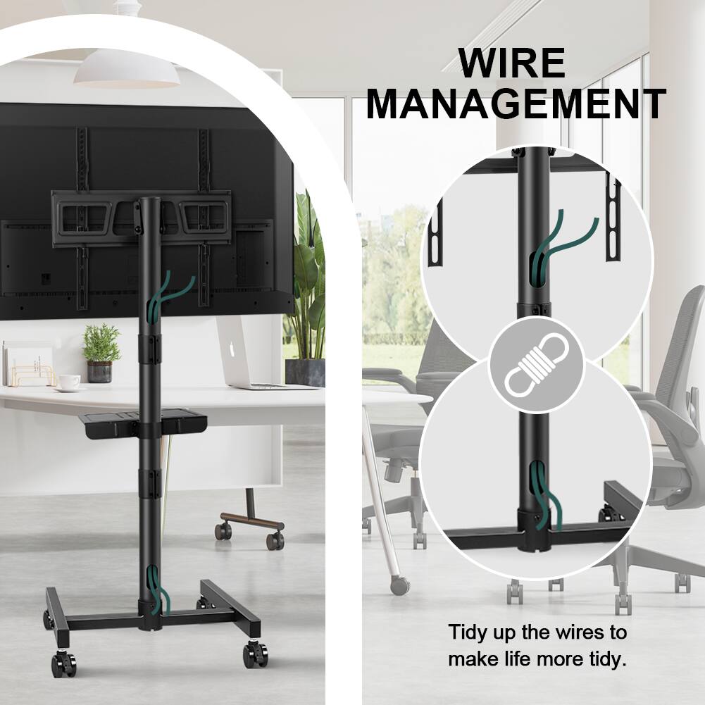WIRE MANAGEMENT

Tidy up the wires to make life more tidy.