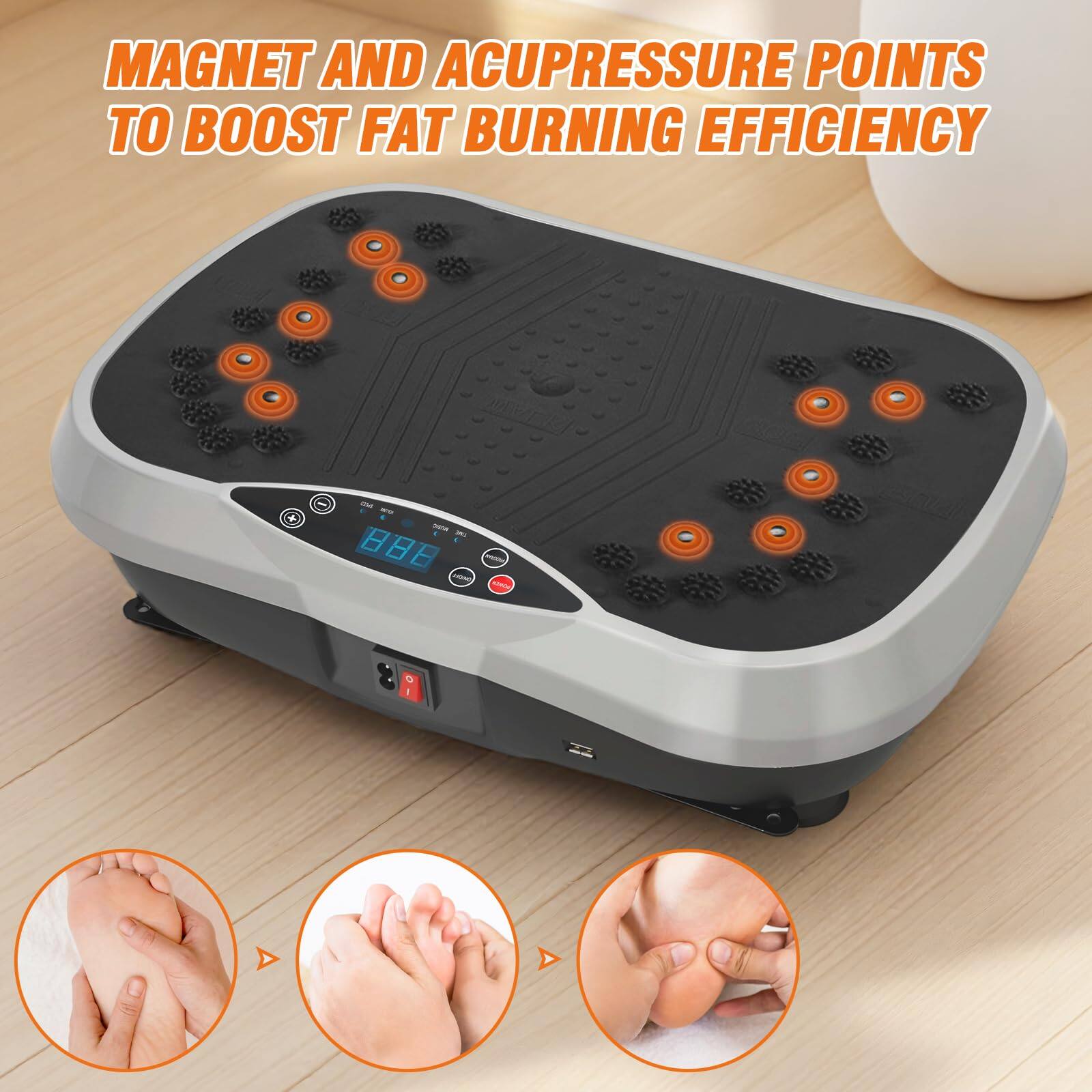 Magnet and Acupressure Points to Boost Fat Burning Efficiency