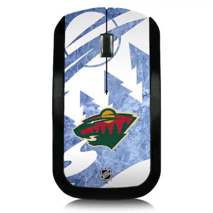 Front. Keyscaper - Minnesota Wild Wireless Mouse - Multicolor.