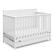 Alt View 12. Graco - Hadley 5-in-1 Convertible Crib with Drawer - White.