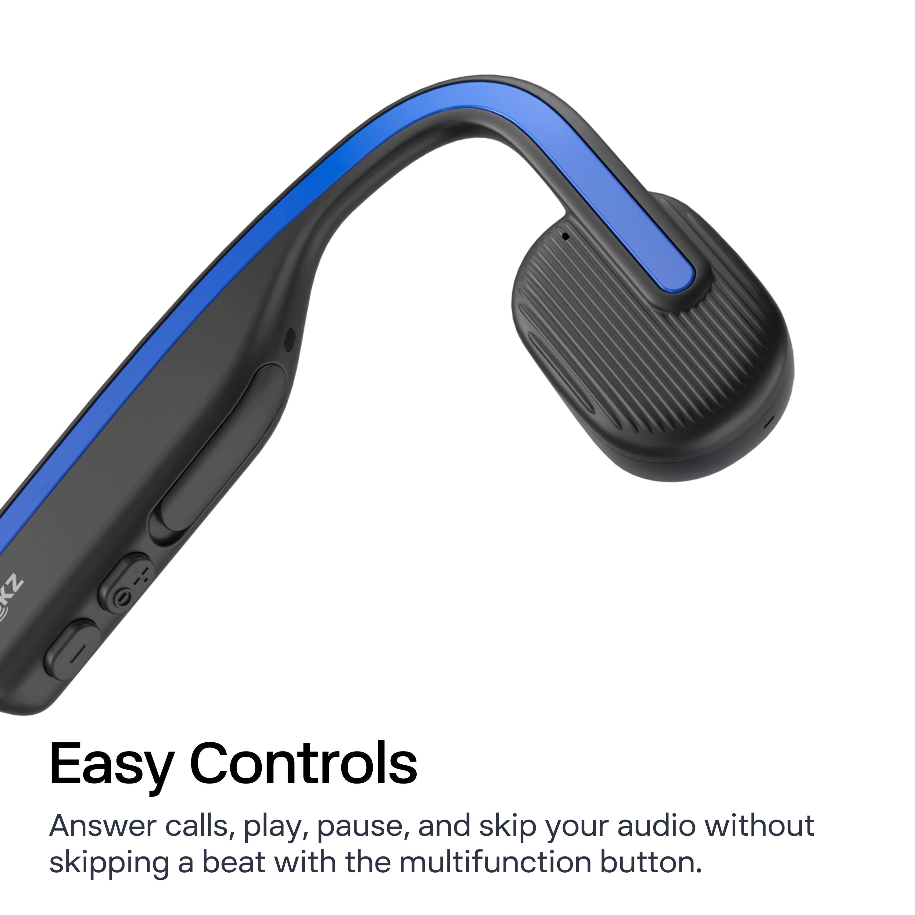 Easy Controls

Answer calls, play, pause, and skip your audio without skipping a beat with the multifunction button.