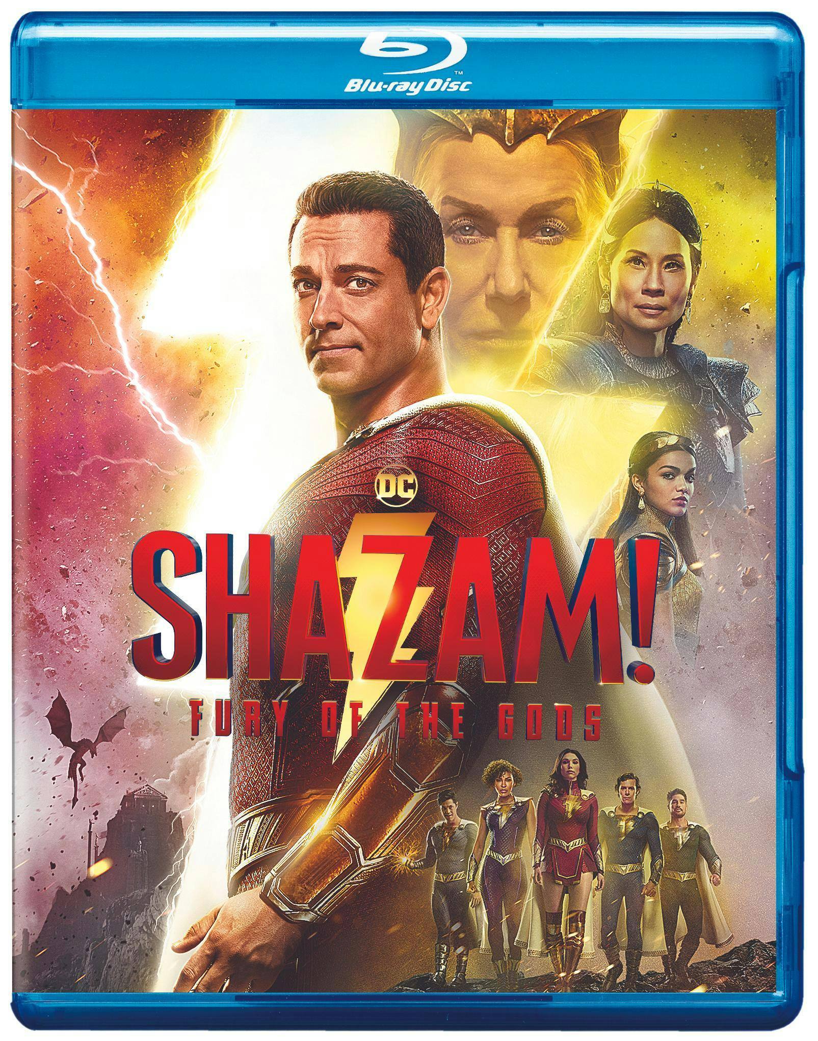 Front. Shazam! Fury of the Gods (Blu-ray) [Blu-ray].