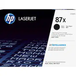 HP - 87X High Yield Toner Cartridge (CF287X) - Black