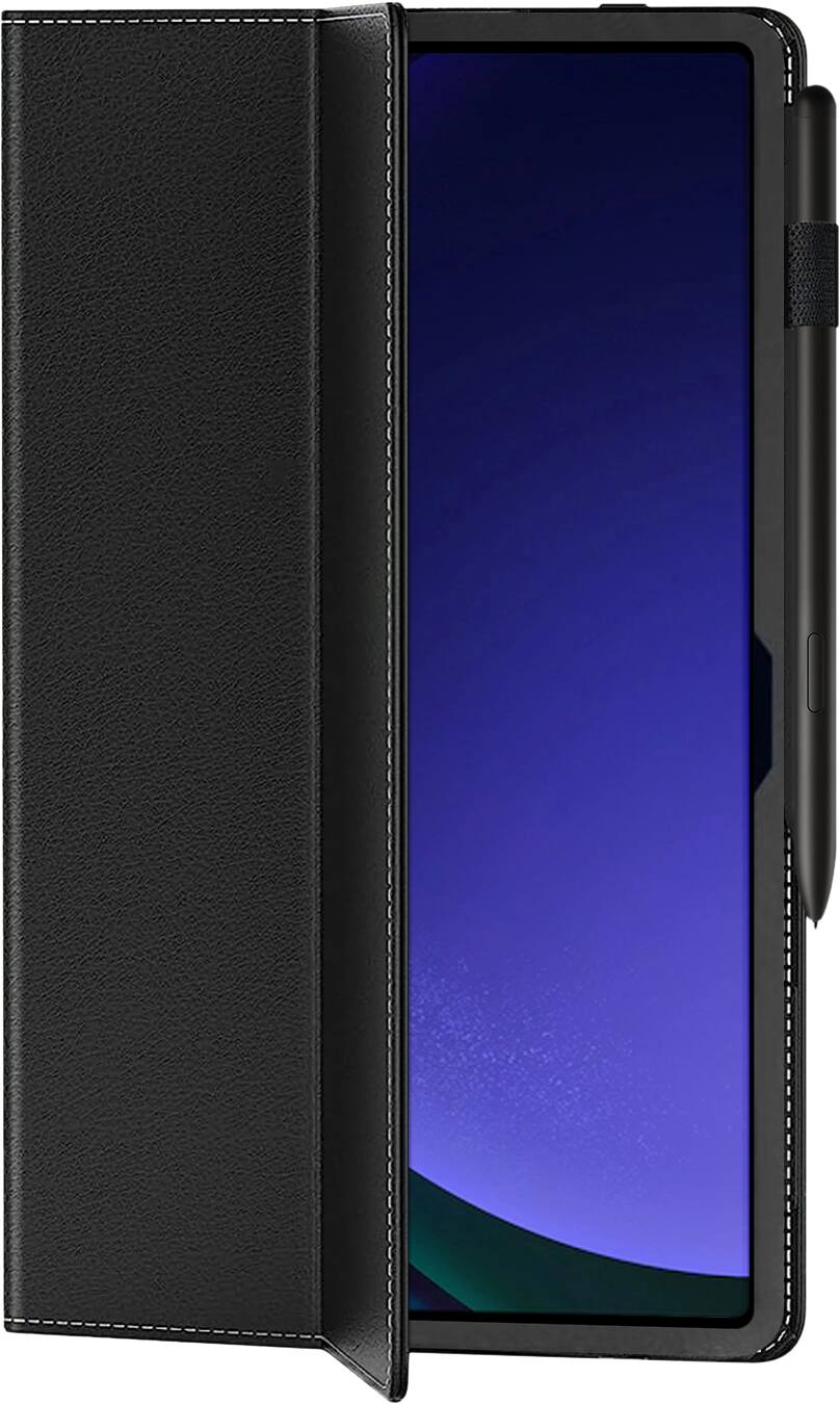 Alt View 13. SaharaCase - Bi-Fold Folio Case for Samsung Galaxy Tab S8, Tab S9 and Tab S9 FE - Black.