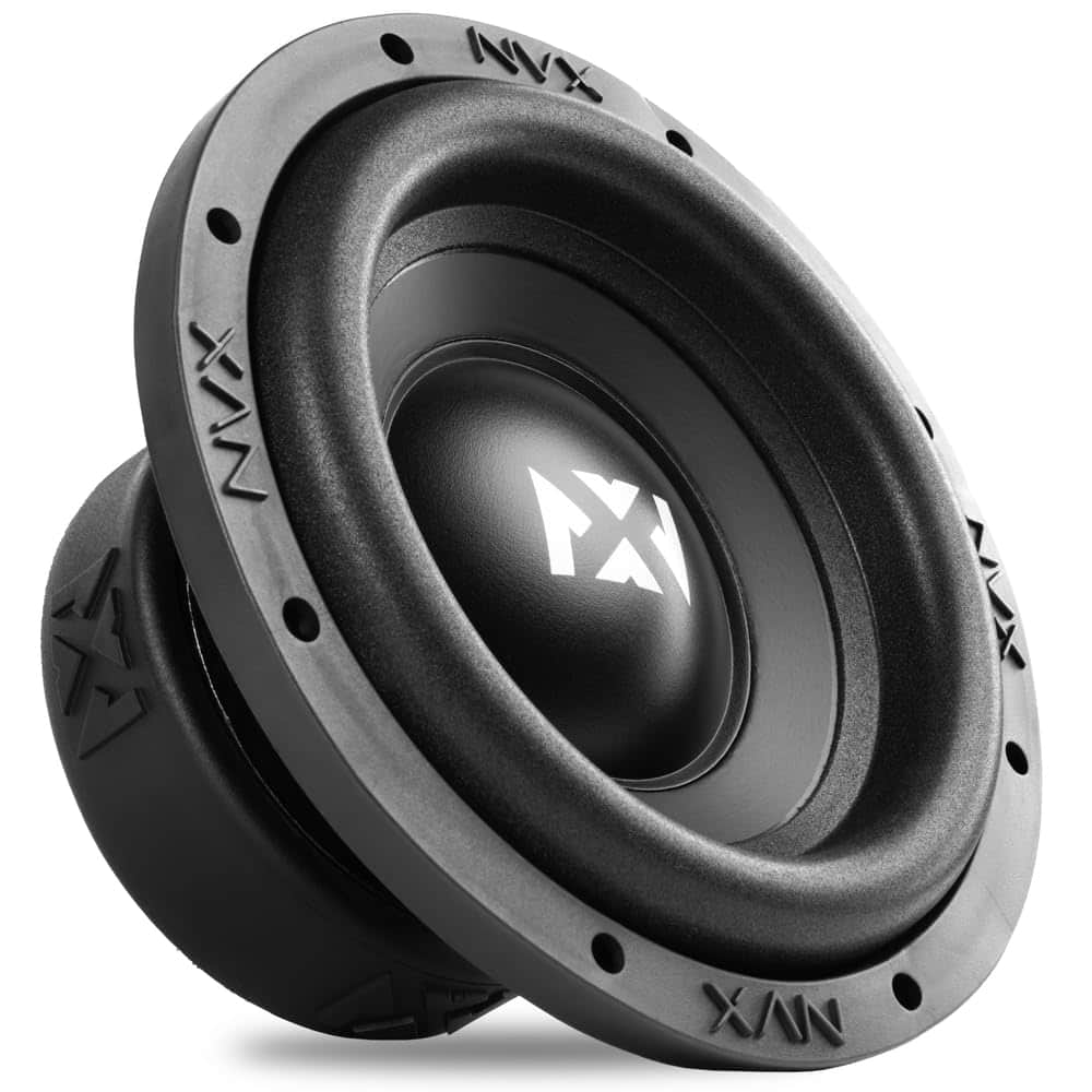 NVX - ESW84 400W Peak (200W RMS) E-Series 8in Single 4-Ohm Car Subwoofer