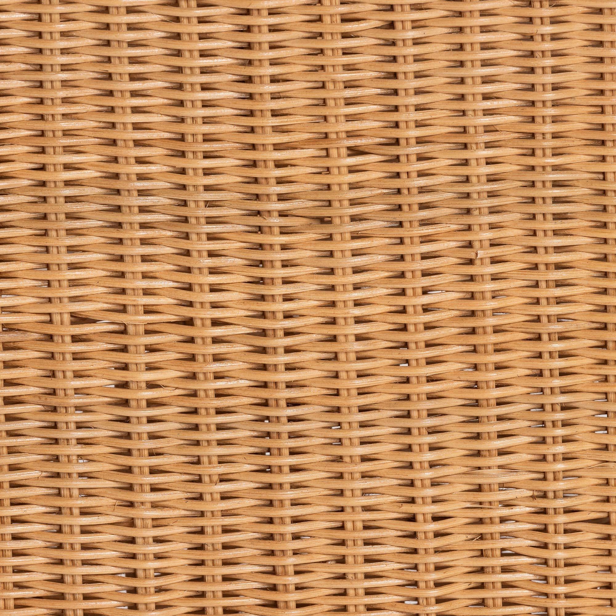 Alt View 1. bali & pari - Nevada Bohemian Rattan Console Table - Light Honey.