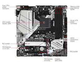 ASRock - B550M PRO4