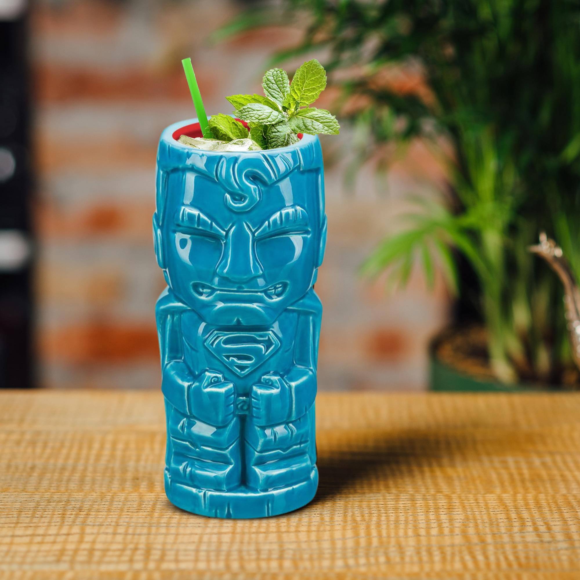 Alt View 10. DC Comics - Geeki Tikis DC Comics Superman Blue Ceramic Mug | Holds 16 Ounces - Blue.