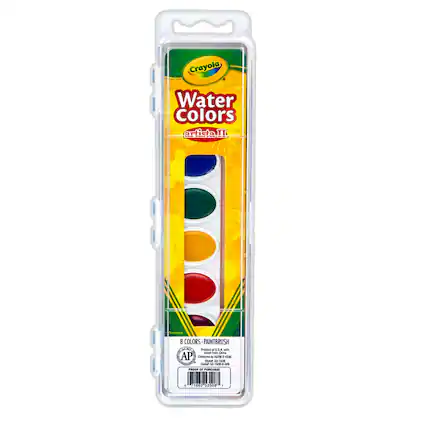 Crayola Water Colors artist II
8 COLORS - PAINTBRUSH
AP Certified
Made in China
$5.49
Code: 50-0-5r
Please: 1662 53508