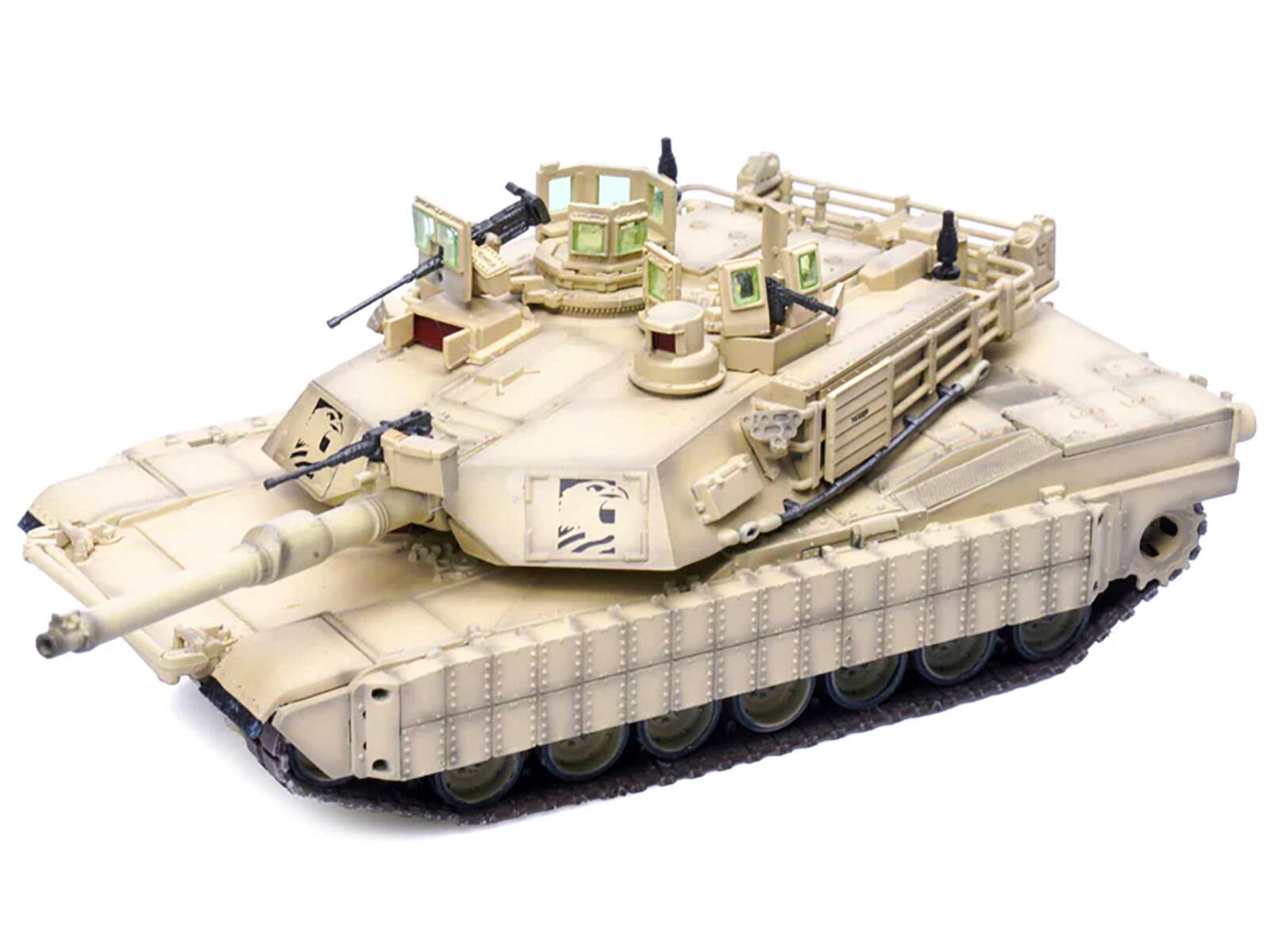 Alt View 3. Panzerkampf - General Dynamics M1A2 Abrams TUSK Tank "US Army – Iraq" (2011) "Armor Premium" Series 1/72 Diecast Model by Panzerkampf.