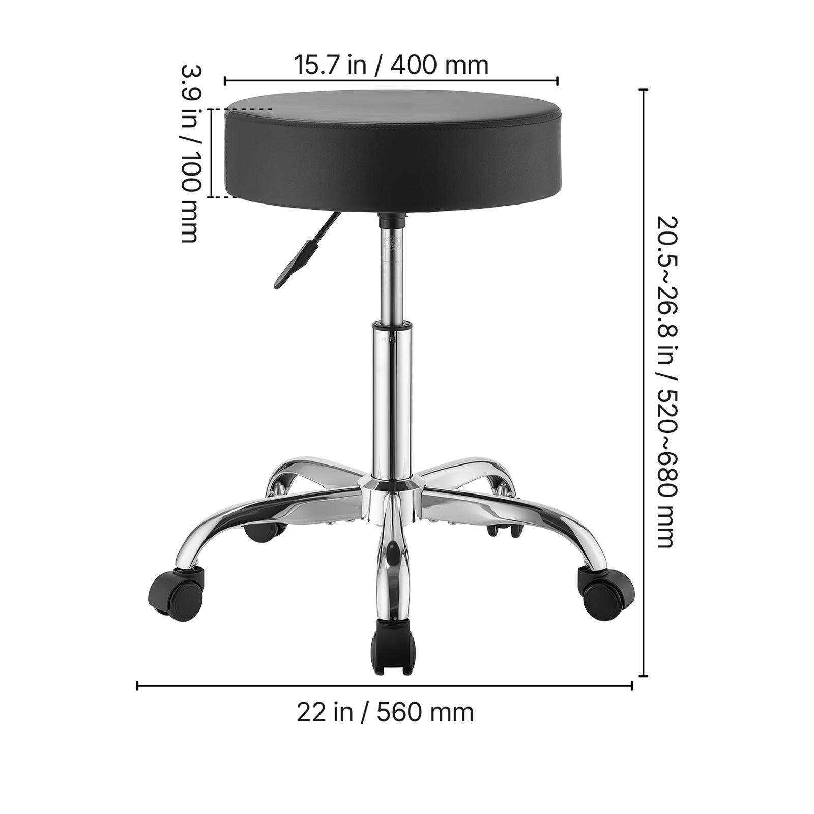3.9 in / 100 mm  
15.7 in / 400 mm  
20.5~26.8 in / 520~680 mm  
22 in / 560 mm