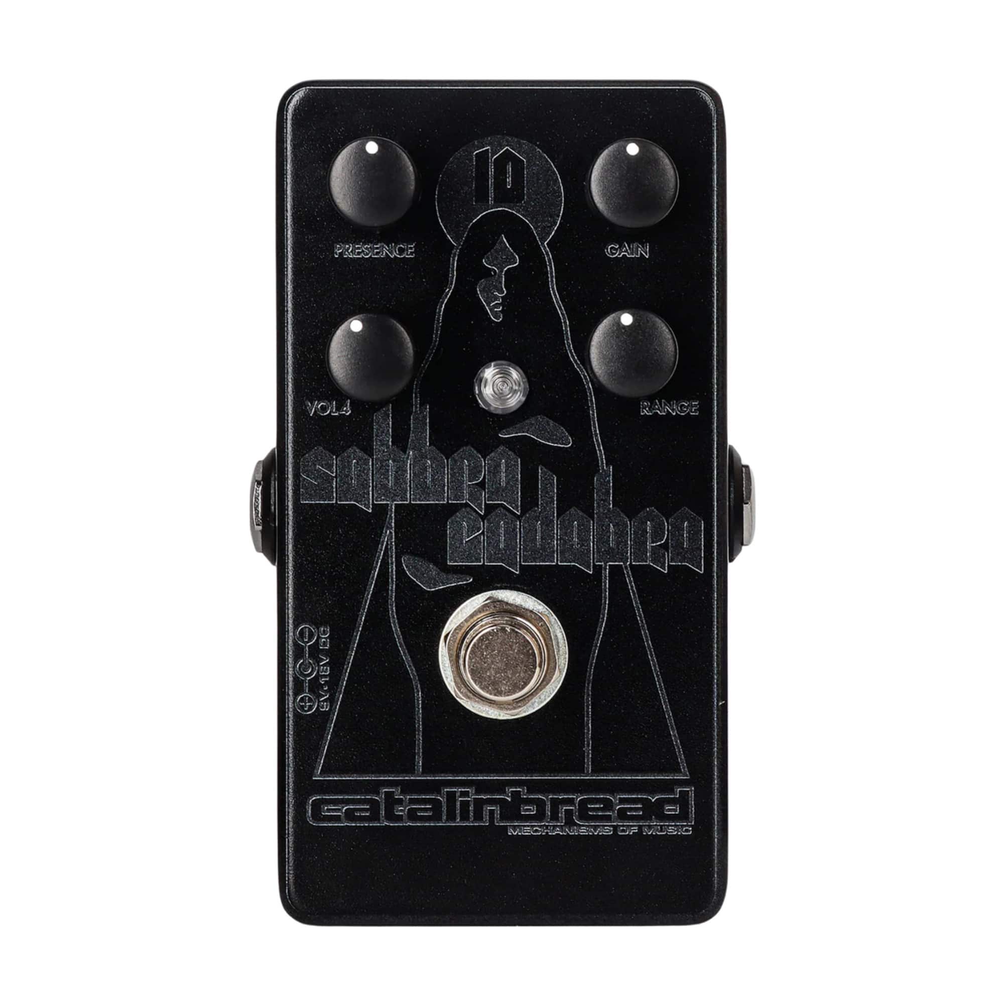 Catalinbread - Sabbra Cadabra 10th Anniversary Edition Guitar Pedal (Blackout) - SABBRACADABRA26