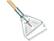 Front. RubberMaid - Invader 60" Wood Wet Mop Handle, Natural - Natural.