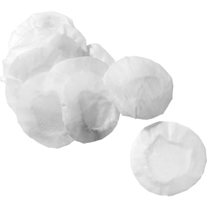 Front. EPOS - EPOS HPH 02 Hygiene Cover (50X) - White - Cotton - 50 Piece - White.