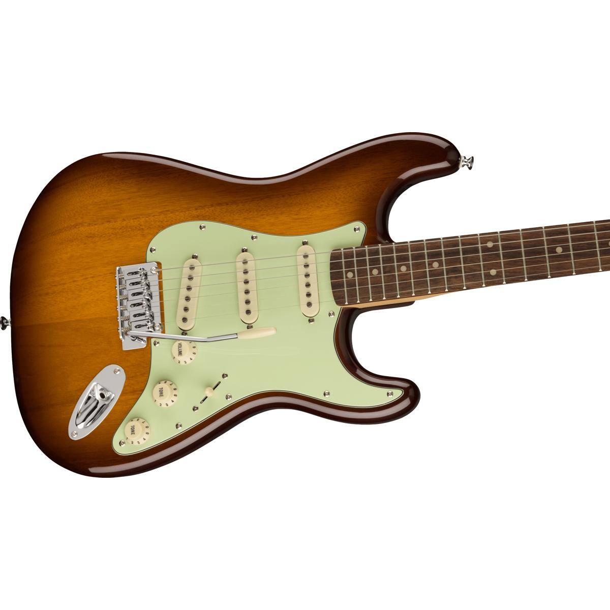 Alt View 4. Squier - Squier Affinity Series Stratocaster Electric Guitar, Honey Burst.