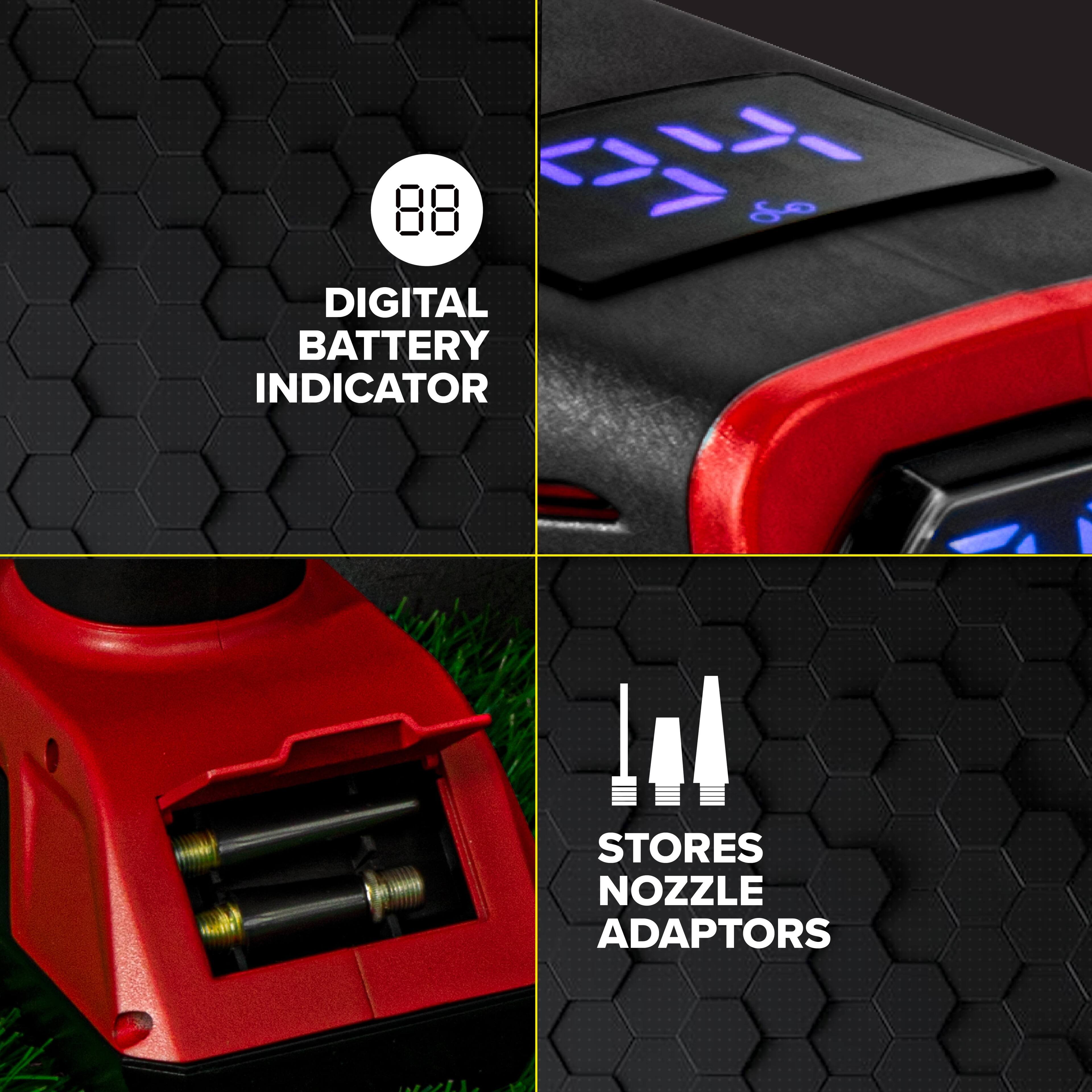 DIGITAL BATTERY INDICATOR

STORES NOZZLE ADAPTORS