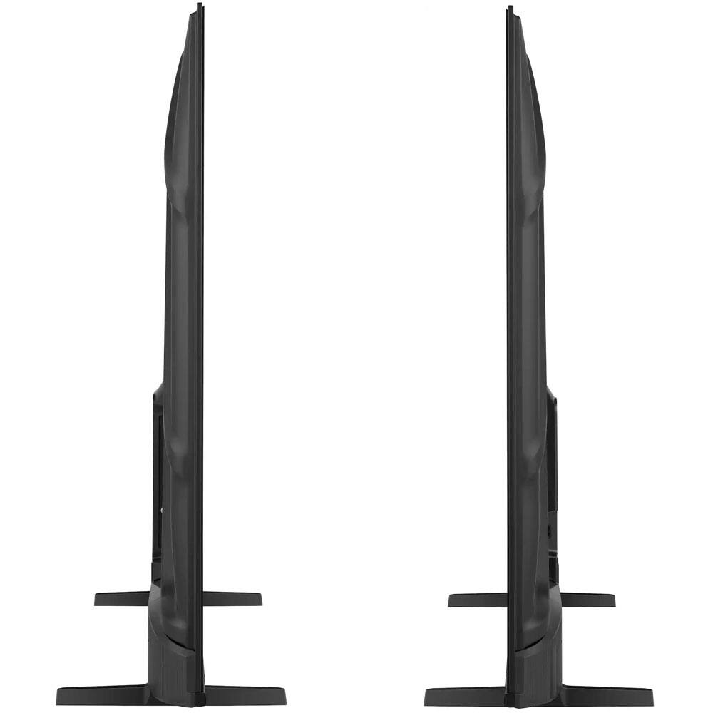 Left. Hisense - 75" Class QD6 Series QLED 4K UHD HDR Smart Fire TV (2025) - Black.